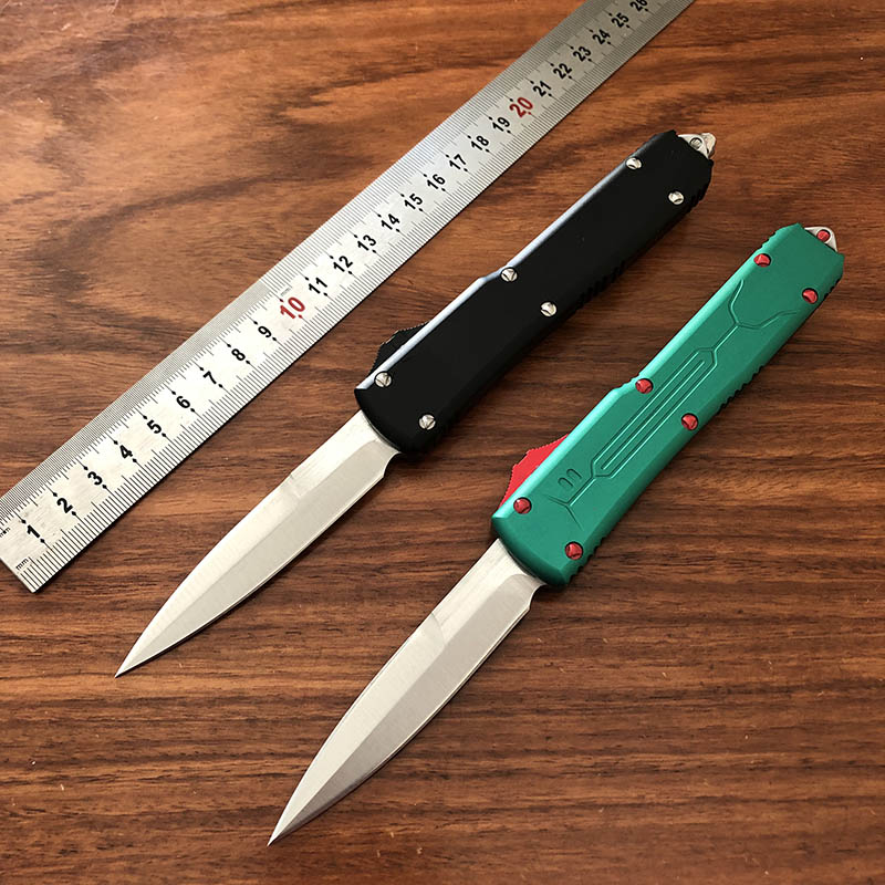 New US Italy Style UT85 Automatic Knife Fast Ope D2 Blade Out The Front Outdoor Tactical EDC Hiking Hunting Jungle Fighting Survival Auto Knives UT88 BM 3310 3300 3400
New US Italy Style UT85 Automatic Knife Fast Ope D2 Blade Out The Front Outdoor Tactical EDC Hiking Hunting Jungle Fighting Survival Auto Knives UT88 BM 3310 3300 3400