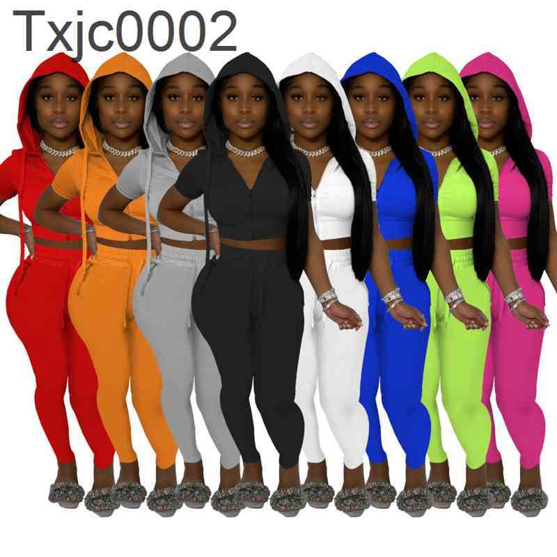Women Tracksuits Two Pieces Set Deisgner Slim Sexy Outfits Summer Autumn Hooded Zipper Short Sleeve Shorts Solid Colour Sportwear, Orange
Women Tracksuits Two Pieces Set Deisgner Slim Sexy Outfits Summer Autumn Hooded Zipper Short Sleeve Shorts Solid Colour Sportwear, Orange