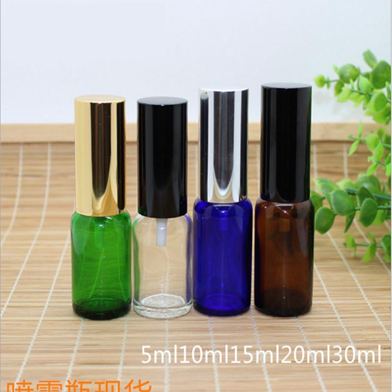 100ps 10ml Clear Amber Green Blue Glass Essential Oil Vial Sprayer Empty Pipe Bottles With Silver Golden Black Lid Storage & Jars
100ps 10ml Clear Amber Green Blue Glass Essential Oil Vial Sprayer Empty Pipe Bottles With Silver Golden Black Lid Storage & Jars