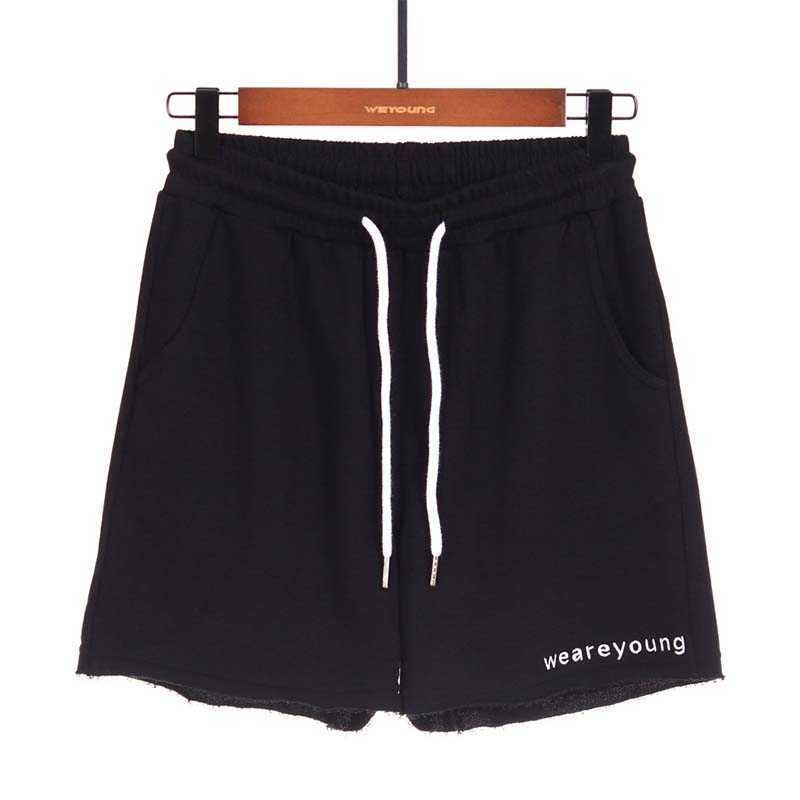 Letter Embroidery Print Fashion Sweatshorts Women Summer Elastic Waist Drawstring Ladies Jogging Sports Wide-leg Shorts 210608, Black
Letter Embroidery Print Fashion Sweatshorts Women Summer Elastic Waist Drawstring Ladies Jogging Sports Wide-leg Shorts 210608, Black
