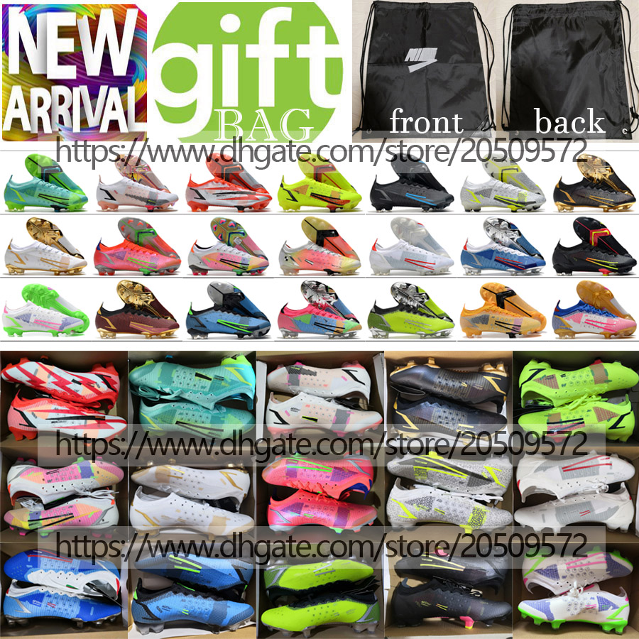 Top Quality Soccer Boots Mens Mercurial Vapores XIV 14 Elite FG Low Cleats CR7 Ronaldo Impulse MDS004 Outdoor Leather Comfortable Knit ACC Football Shoes Size US6.5-12, Box
Top Quality Soccer Boots Mens Mercurial Vapores XIV 14 Elite FG Low Cleats CR7 Ronaldo Impulse MDS004 Outdoor Leather Comfortable Knit ACC Football Shoes Size US6.5-12, Box