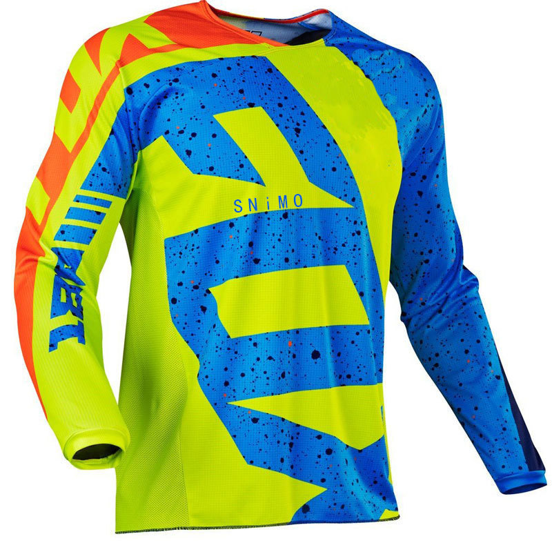 Jersey mountain sports, long-sleeved shirt exercises, such as motorcycle riding, biking or climbing, descent, MTB, and cool and refreshing X0503
Jersey mountain sports, long-sleeved shirt exercises, such as motorcycle riding, biking or climbing, descent, MTB, and cool and refreshing X0503