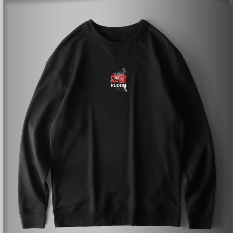 Autumn products Chinese style embroidery fashion men's cotton shirt loose pullover One size model LT-27.99 210813