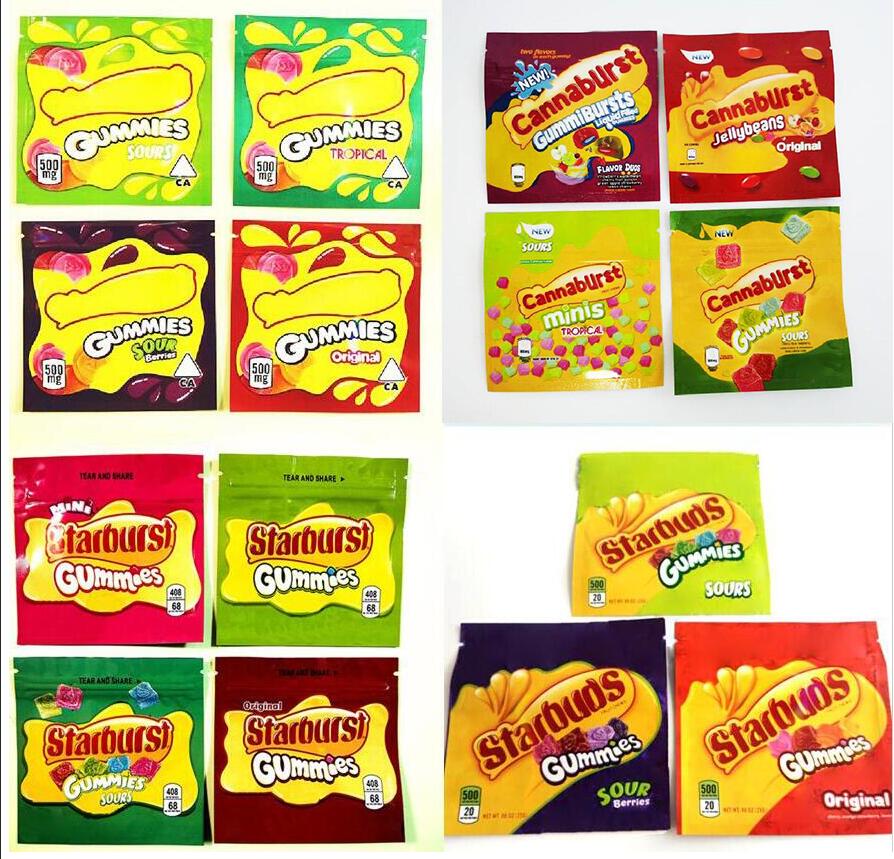 500mg Mylar Edible Package Bags Cannaburst Gummies Packaging Bag Resealable Zipper Sour Pack Starburst Proof Smell Pouch Packing
500mg Mylar Edible Package Bags Cannaburst Gummies Packaging Bag Resealable Zipper Sour Pack Starburst Proof Smell Pouch Packing