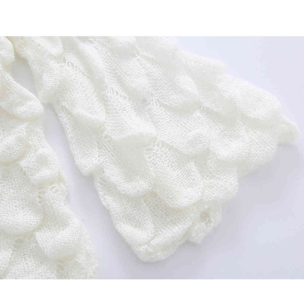 Sexy Women Off Shoulder Loose Sweater Elegant Pull and Pullovers Casual 3D Print White Jumper Sueter Mujer 210428