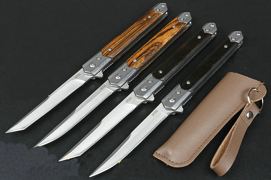 Top Quality FA58 Flipper Folding Knife 3Cr13Mov Satin Blade Wood + Steel Handle Outdoor EDC Pocket Knives With Leather Sheath
Top Quality FA58 Flipper Folding Knife 3Cr13Mov Satin Blade Wood + Steel Handle Outdoor EDC Pocket Knives With Leather Sheath