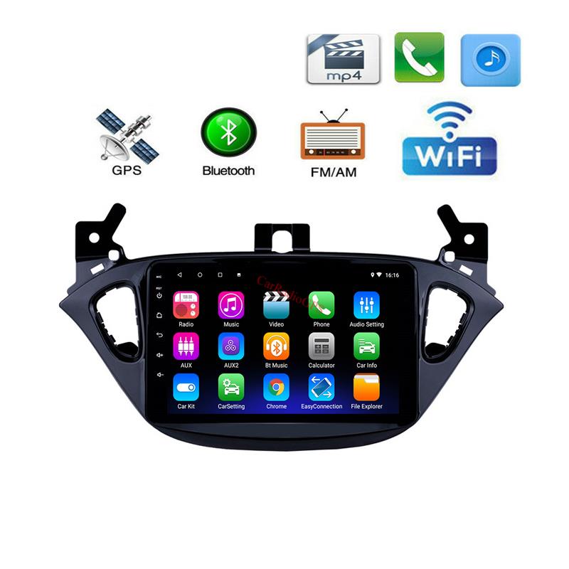 Car Dvd Player for 2015-2019 Opel Corsa/2013-2016 Opel Adam Touch Screen 8 Inch Download Gps Software