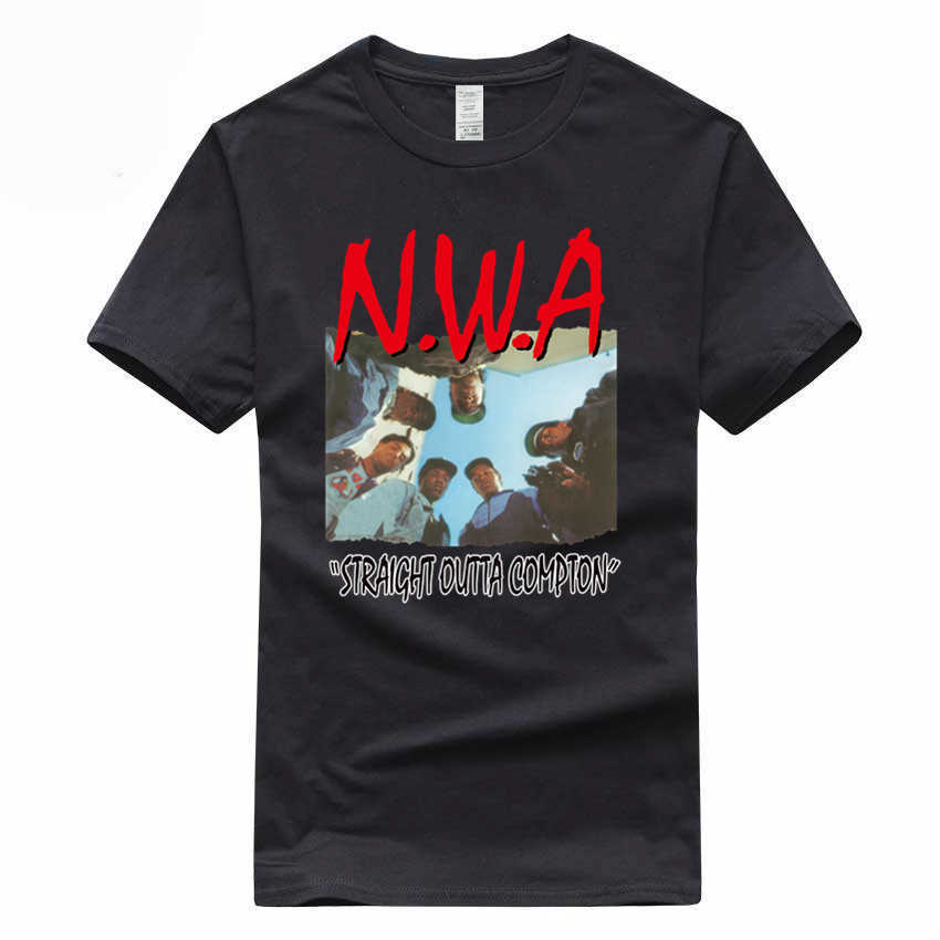 NWA Straight Outta Compton Euro Size 100% Cotton T-shirt Summer Casual O-Neck Tshirt For Men And Women GMT300003 210629
