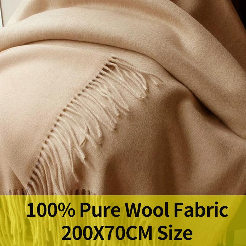 Scarves 100% Real Wool Scarf And Shawls Women Warm Wraps For Ladies Stole Femme Solid Warps Winter Pashmina, Blue;gray
Scarves 100% Real Wool Scarf And Shawls Women Warm Wraps For Ladies Stole Femme Solid Warps Winter Pashmina, Blue;gray