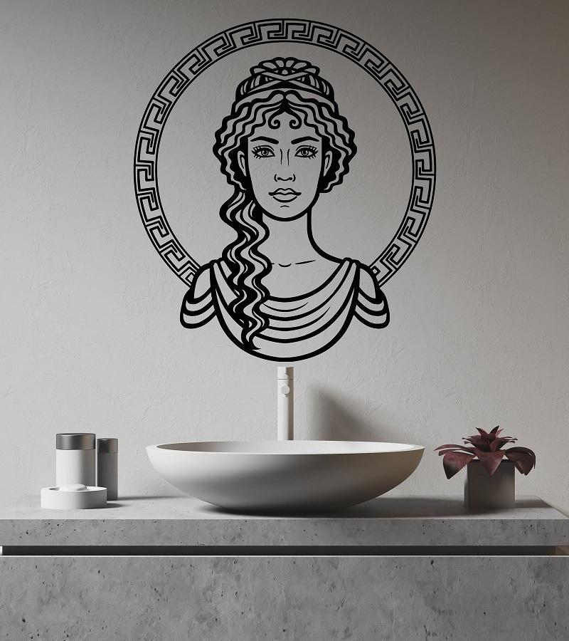 Wall Stickers Decal Home Decoration Living Room Bedroom Art Ancient Greek Girl Face Beautiful Woman Goddess Sticker Mural GXL12
Wall Stickers Decal Home Decoration Living Room Bedroom Art Ancient Greek Girl Face Beautiful Woman Goddess Sticker Mural GXL12