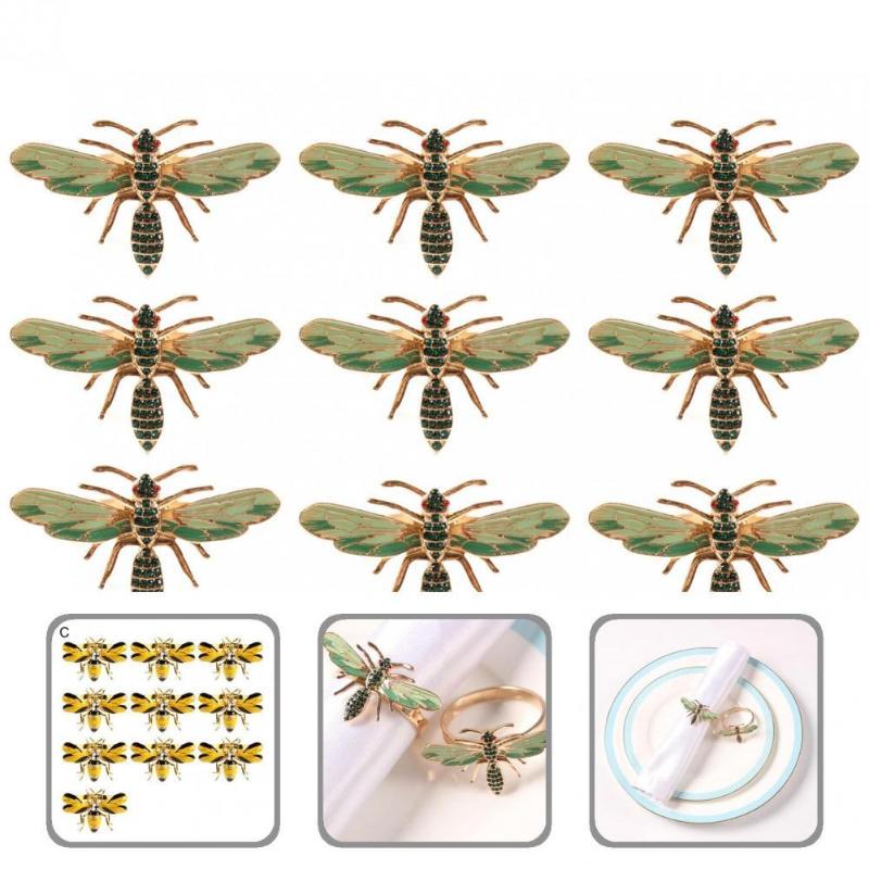 Napkin Rings Safe 10Pcs Modern Alloy Rust Proof Solid Serviette Buckle Table Decor Eye-catching For Holiday
Napkin Rings Safe 10Pcs Modern Alloy Rust Proof Solid Serviette Buckle Table Decor Eye-catching For Holiday