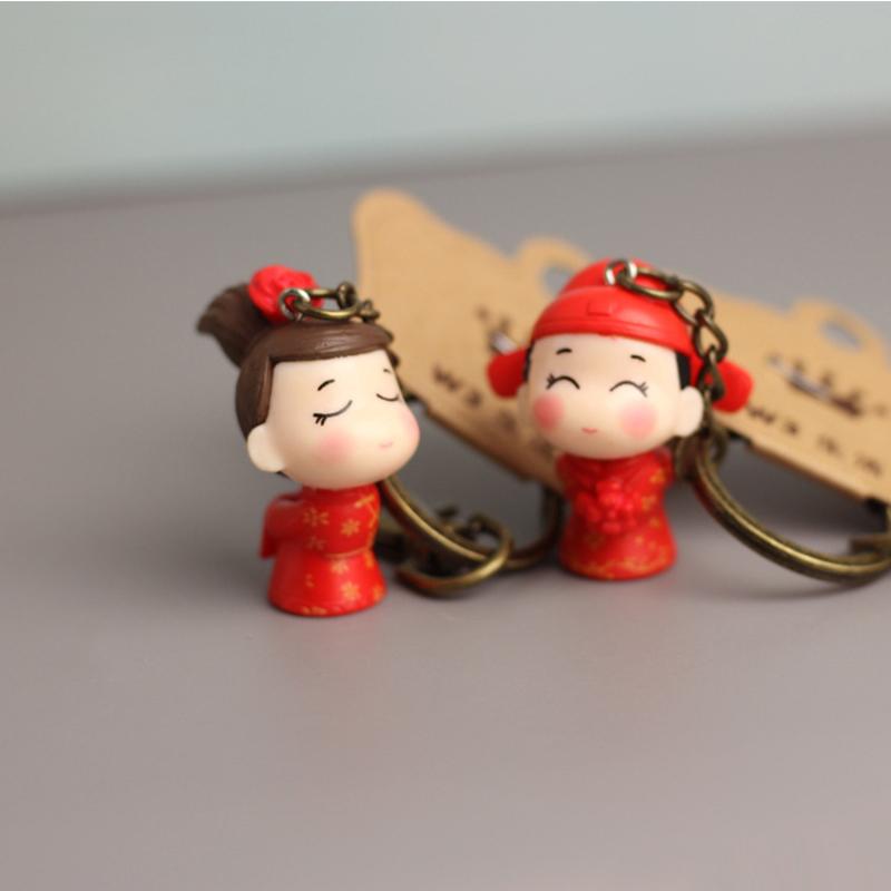 Keychains Cute Trendy Bride And Groom Chinese Wedding Couple Gift Red Car Keychain Bag Charm 2021 Fashion Metal Lovers Jewelry
Keychains Cute Trendy Bride And Groom Chinese Wedding Couple Gift Red Car Keychain Bag Charm 2021 Fashion Metal Lovers Jewelry
