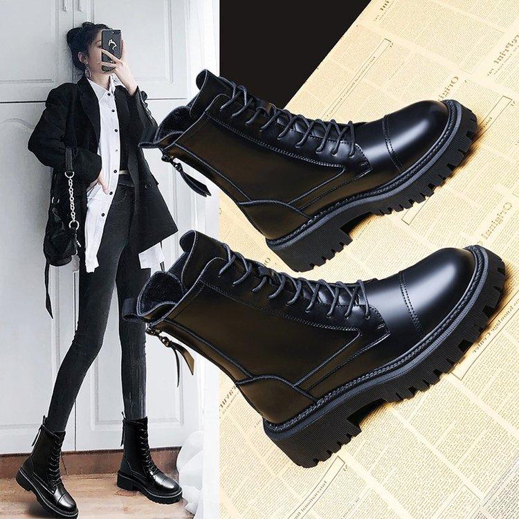 Boots 2021 Women's Platform Autumn And Winter Short Women Casual Fashion
