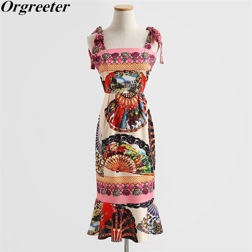 Runway Design Women's Sleeveless Floral Print Bodycon Mermaid Dress Summer Spaghetti Strap Pink Short Female Vestidos 210602
Runway Design Women's Sleeveless Floral Print Bodycon Mermaid Dress Summer Spaghetti Strap Pink Short Female Vestidos 210602