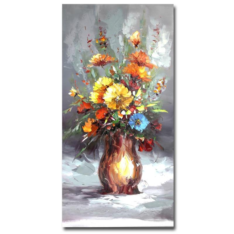 Modern Art Flowers Oil Painting Hand Painted On Canvas Wall For Living Room Decor Floral Pictures Home Paintings
Modern Art Flowers Oil Painting Hand Painted On Canvas Wall For Living Room Decor Floral Pictures Home Paintings