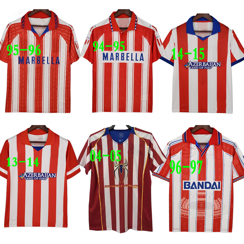 Retro 2004 2005 Atletico Madrid soccer jerseys #9 F.TORRES 1994 95 96 97 2013 14 15 CAMINERO GRIEZMANN Gabi HOME vintage classic football shirt
Retro 2004 2005 Atletico Madrid soccer jerseys #9 F.TORRES 1994 95 96 97 2013 14 15 CAMINERO GRIEZMANN Gabi HOME vintage classic football shirt