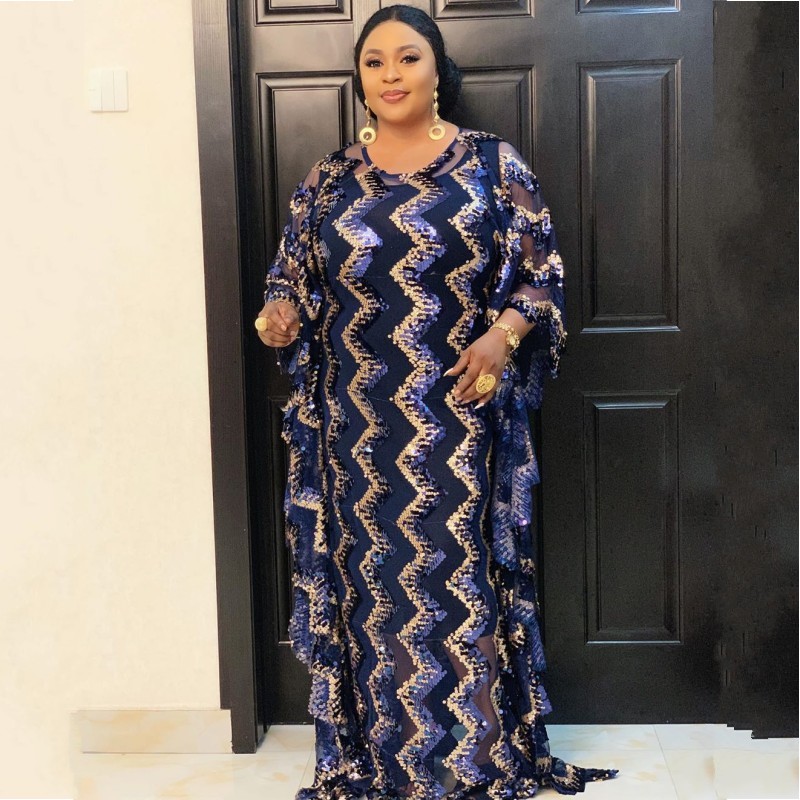 African Dresses for Women Muslim Abaya Bat Sleeve Lace Sequins Round Ne Daily Evening Party Dress Loose Ropa Moroccan Kaftan
African Dresses for Women Muslim Abaya Bat Sleeve Lace Sequins Round Ne Daily Evening Party Dress Loose Ropa Moroccan Kaftan