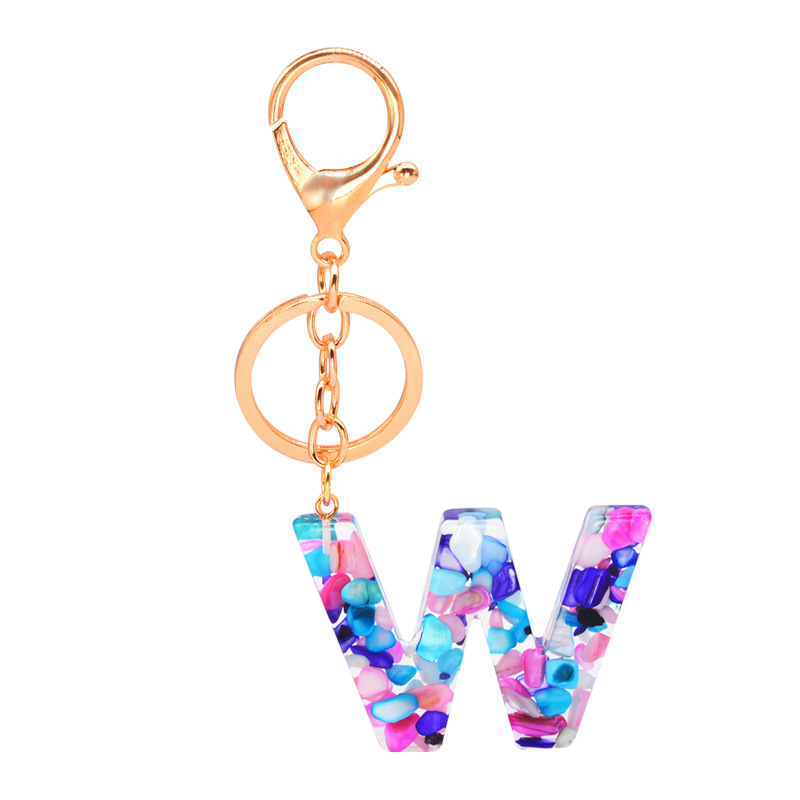 Fashion Design Multi Color 26 Letters Resin Keychain Alphabet Initial Keychains
Fashion Design Multi Color 26 Letters Resin Keychain Alphabet Initial Keychains