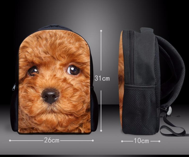 School Bags Designer 12inch Cute Dog Print Student Backpacks Animal Zoo Girls Preschool Backpack Kids Rucksack Kindergarten Bookbags, 5797f
School Bags Designer 12inch Cute Dog Print Student Backpacks Animal Zoo Girls Preschool Backpack Kids Rucksack Kindergarten Bookbags, 5797f