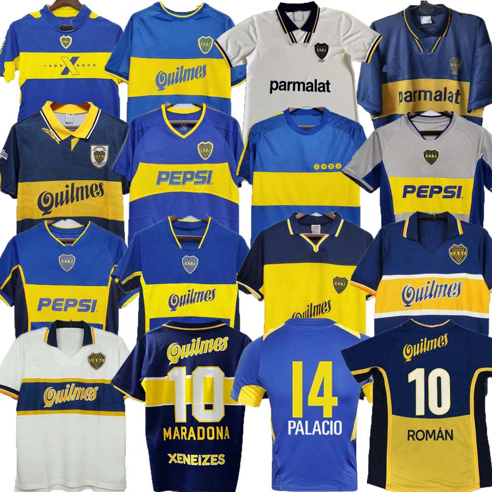 84 95 96 97 98 Boca Juniors Retro Soccer Jersey Maradona Roman CANIGGIA RIQUELME 1997 2002 Palermo Soccer Jerseys Maillot Soccer Shirt 99 00, Black;yellow
84 95 96 97 98 Boca Juniors Retro Soccer Jersey Maradona Roman CANIGGIA RIQUELME 1997 2002 Palermo Soccer Jerseys Maillot Soccer Shirt 99 00, Black;yellow