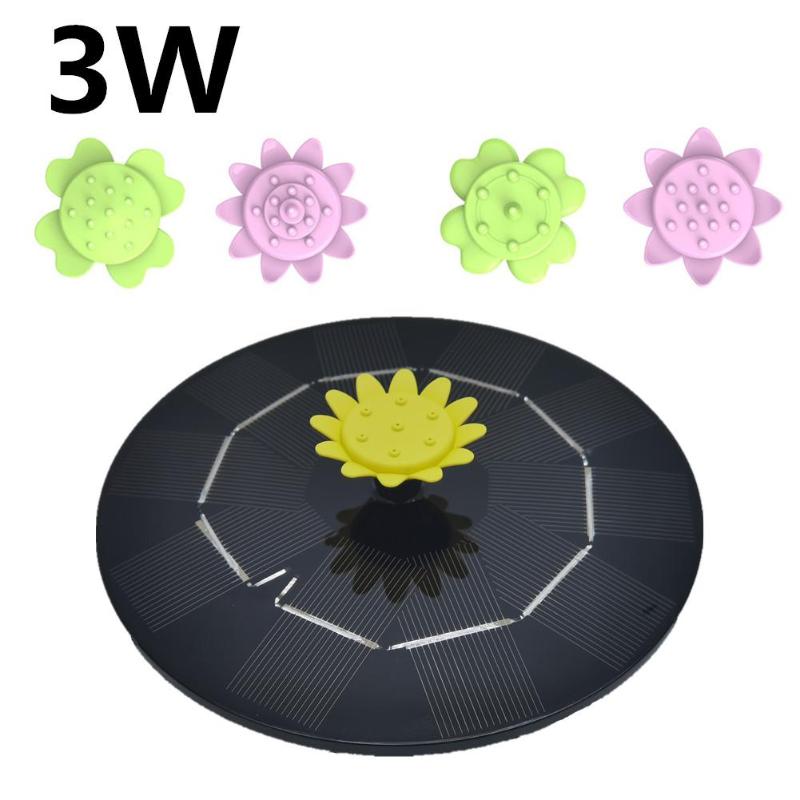 Solar Water Fountain Flower-shape Nozzle For Bird Bath Pond Pool Powered Pump Outdoor Garden Decoration Decorations
Solar Water Fountain Flower-shape Nozzle For Bird Bath Pond Pool Powered Pump Outdoor Garden Decoration Decorations
