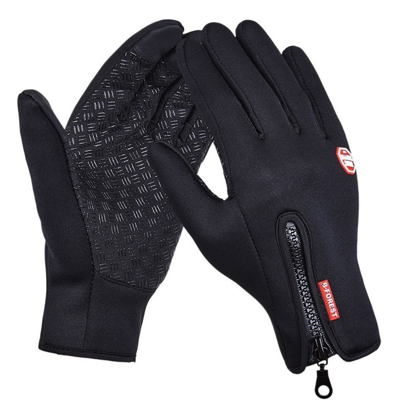 Motorcycle Winter For Men Women Touchscreen Warm Outdoor Cycling Driving Windproof Non-Slip Camping Hiking Sports Full Finger Gloves