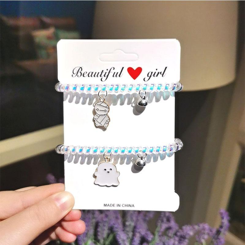Charm Bracelets Couple Magnetic Bracelet Gifts For Classmates And Friend, Golden;silver
Charm Bracelets Couple Magnetic Bracelet Gifts For Classmates And Friend, Golden;silver