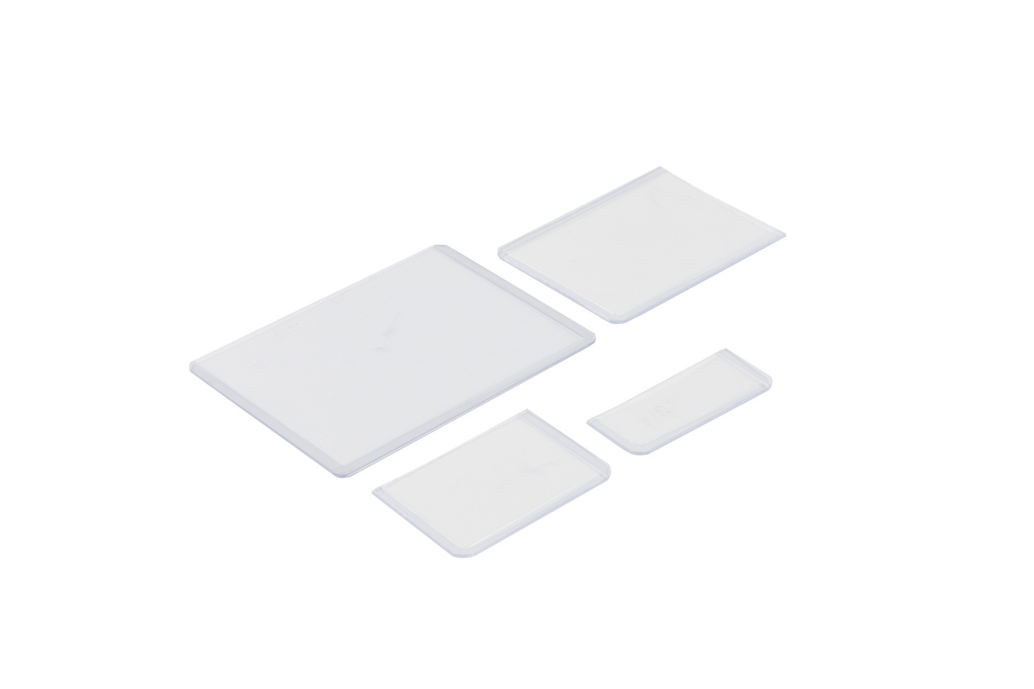 25pcs Trading Thick Top Loaders Sleeves Graded Submission Semi-rigid Card Holders Clear Vinyl