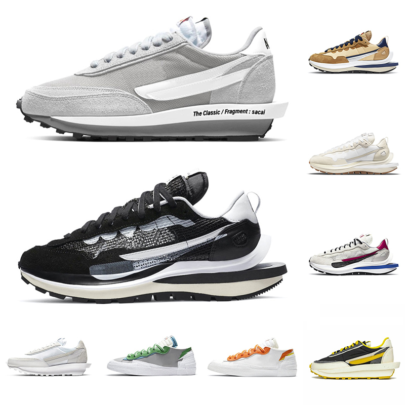 2021 Authentic Fragment Sacais LDWaffle LDV Shoes Blue Void Wolf Grey White Sail VaporWaffle Black Trainers Men Women Outdoor Sports Sneaker
2021 Authentic Fragment Sacais LDWaffle LDV Shoes Blue Void Wolf Grey White Sail VaporWaffle Black Trainers Men Women Outdoor Sports Sneaker
