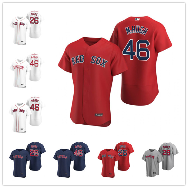 Custom Mens women youth BostonRed Sox26 Wade Boggs 46 Collin McHugh grey black blue Authentic Weekend 2020 Home Jersey
Custom Mens women youth BostonRed Sox26 Wade Boggs 46 Collin McHugh grey black blue Authentic Weekend 2020 Home Jersey