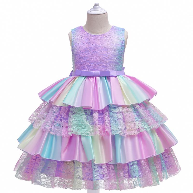 Girl's Dresses Summer Cake Colorful Girls Dress For Kids Princess Christmas Birthday Wedding Party Lace Children Clothing 8 10 Year, Red;yellow
Girl's Dresses Summer Cake Colorful Girls Dress For Kids Princess Christmas Birthday Wedding Party Lace Children Clothing 8 10 Year, Red;yellow