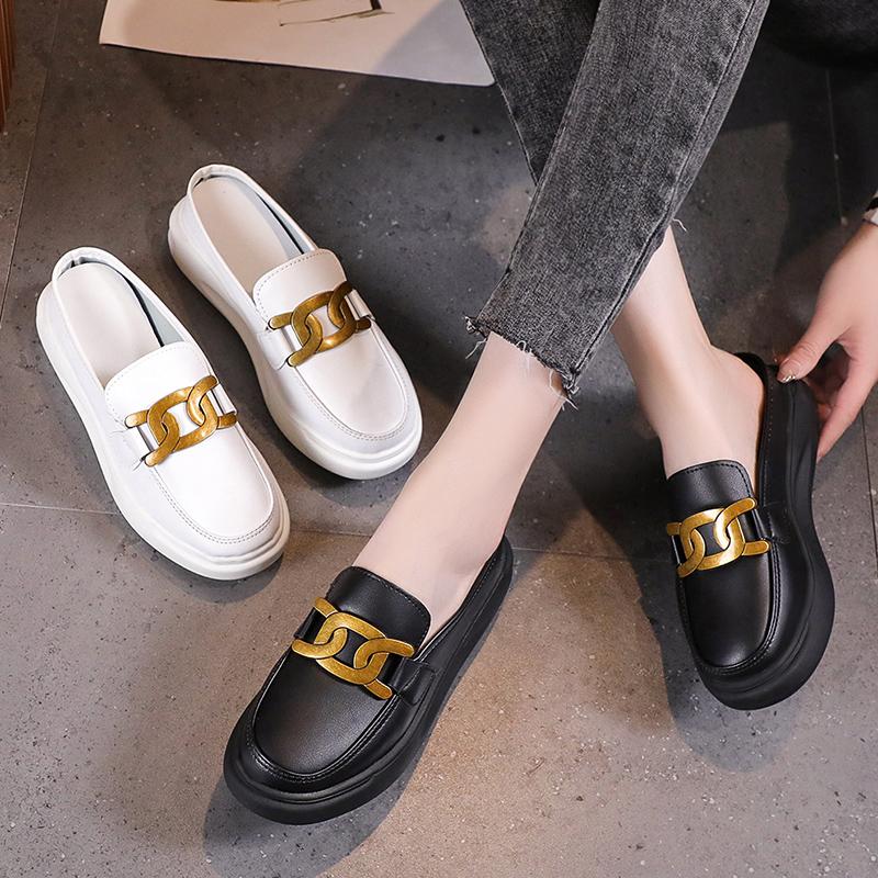 Sandals Fashion Women Loafers Beautiful Wedge Heels 1.57 Inches Mules (Size 35-39), Black
Sandals Fashion Women Loafers Beautiful Wedge Heels 1.57 Inches Mules (Size 35-39), Black