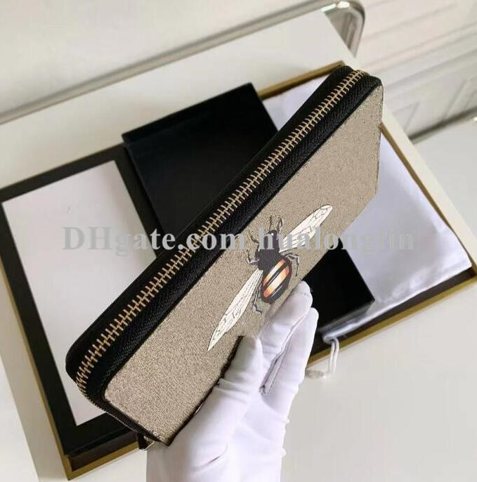High quality ladies long wallets woman wallet leather original box card holder women purse zipper snake tiger bee wolf, Black snake
High quality ladies long wallets woman wallet leather original box card holder women purse zipper snake tiger bee wolf, Black snake