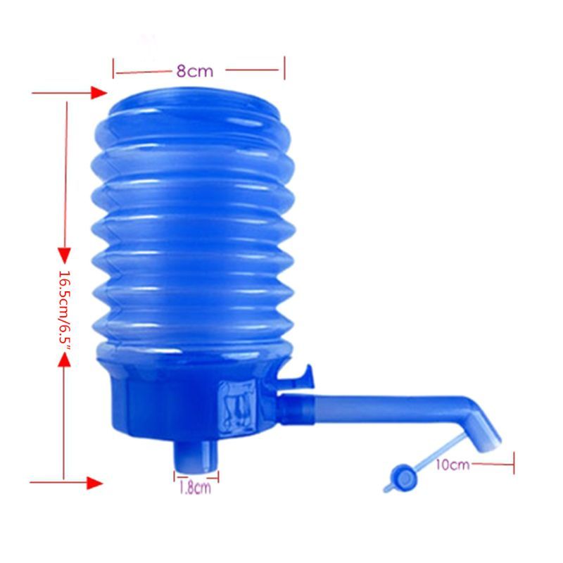 Portable 5 Gallon Cartridge Drinking water Handlers Removable Tube Innovative Vacuum Action Pump Dispenser