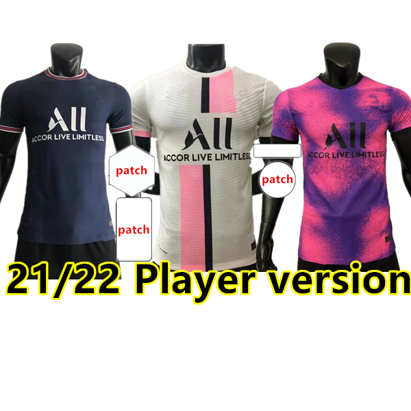 Player version 21 22 MBAPPE KEAN soccer jersey 2021 Paris MARQUINHOS VERRATTI KIMPEMBE Maillots de football shirt ICARDI DI MARIA DRAXLER uniforms, 21/22 home
Player version 21 22 MBAPPE KEAN soccer jersey 2021 Paris MARQUINHOS VERRATTI KIMPEMBE Maillots de football shirt ICARDI DI MARIA DRAXLER uniforms, 21/22 home