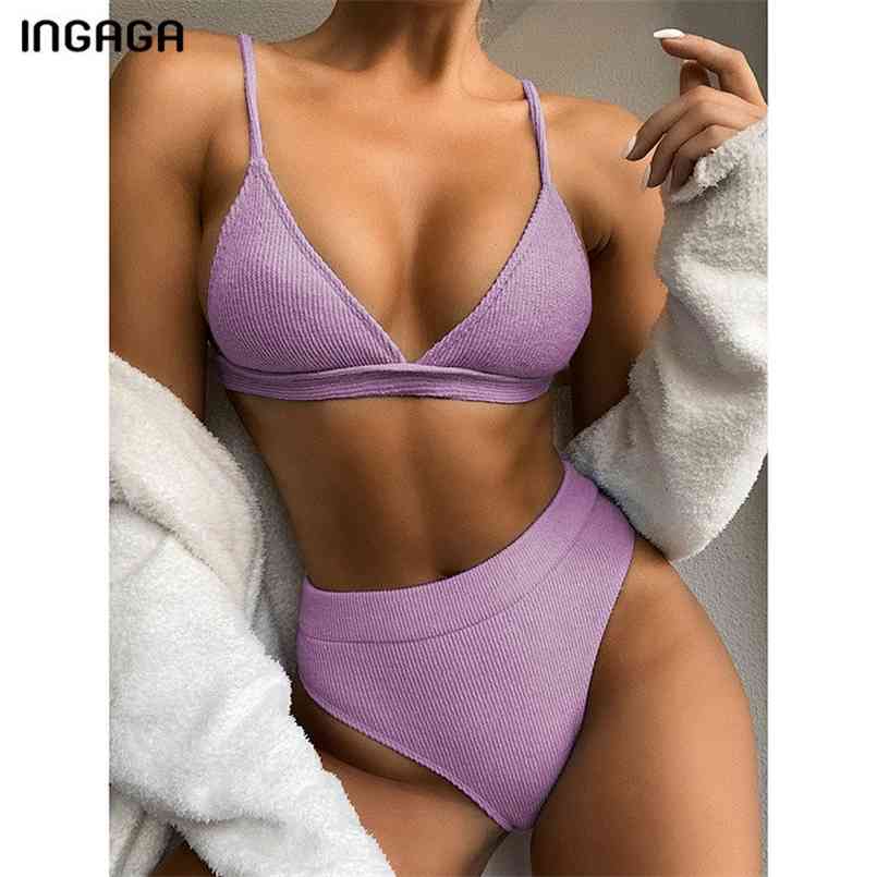 INGAGA Push Up Bikini's Swimsuits High Waist Swimwear Women Ribbed Biquini Bathing Suits Sexy Brazilian Bikini Set 210722, Blue patchwork
INGAGA Push Up Bikini's Swimsuits High Waist Swimwear Women Ribbed Biquini Bathing Suits Sexy Brazilian Bikini Set 210722, Blue patchwork