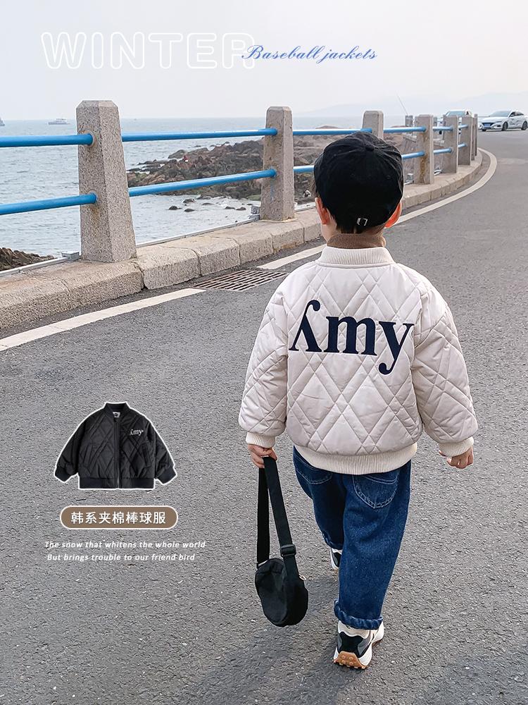 Jackets Boys' Quilted Baseball Uniform Baby Winter Clothes Coat Children's Cotton ClothesWestern Style Little Kids' Jacket, Blue;gray
Jackets Boys' Quilted Baseball Uniform Baby Winter Clothes Coat Children's Cotton ClothesWestern Style Little Kids' Jacket, Blue;gray
