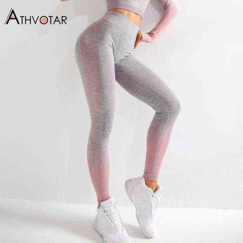 Seamless Fitness Leggings Women Push Up Activewear Leggins Mujer Knitting Workout Jegging Femme 211204