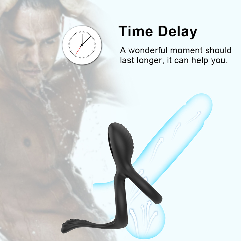 Wireless Remote Control Penis Rings 7-Frequency Vibrator Cock Ring Anal Clitoris Stimulation Sex Toys for Couples Adult Products 220315