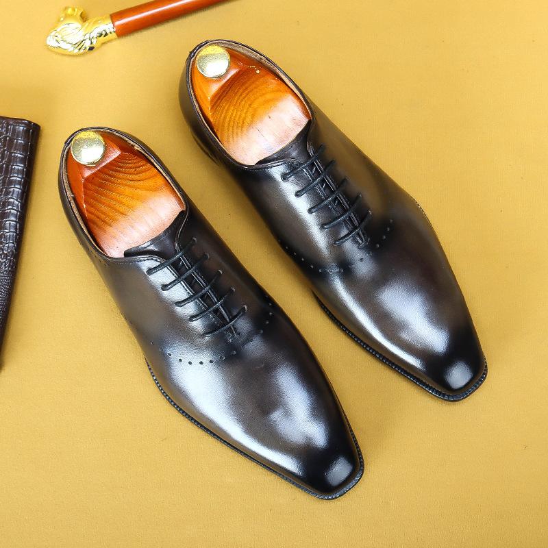 Dress Shoes Men Casual All Match Cowhide Mens Fashion Genuine Leather Retro Spring And Autumn Summer Business Male, Black
Dress Shoes Men Casual All Match Cowhide Mens Fashion Genuine Leather Retro Spring And Autumn Summer Business Male, Black