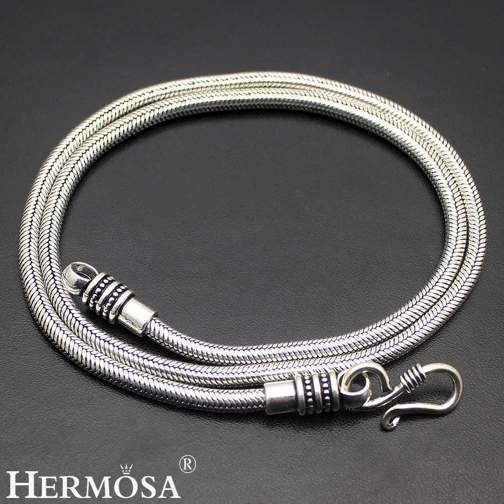 Hermosa Jewelry classic Bali Design VINTAGE 925 Sterling Silver Color fashion 3 size selection Necklace 18"20"22" ST69
Hermosa Jewelry classic Bali Design VINTAGE 925 Sterling Silver Color fashion 3 size selection Necklace 18"20"22" ST69