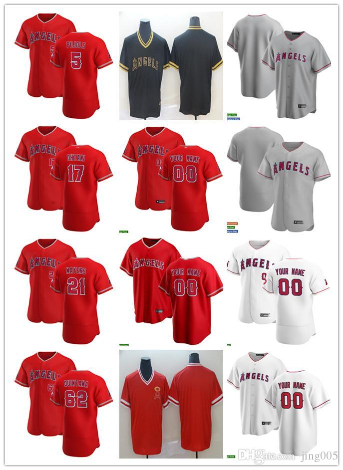 Mens Womens Youth 21 Mike Mayers 17 Shohei Ohtani 5 Albert Pujols 62 Jose Quintana Custom Baseball Jersey Blank red white gray, Blue;black
Mens Womens Youth 21 Mike Mayers 17 Shohei Ohtani 5 Albert Pujols 62 Jose Quintana Custom Baseball Jersey Blank red white gray, Blue;black