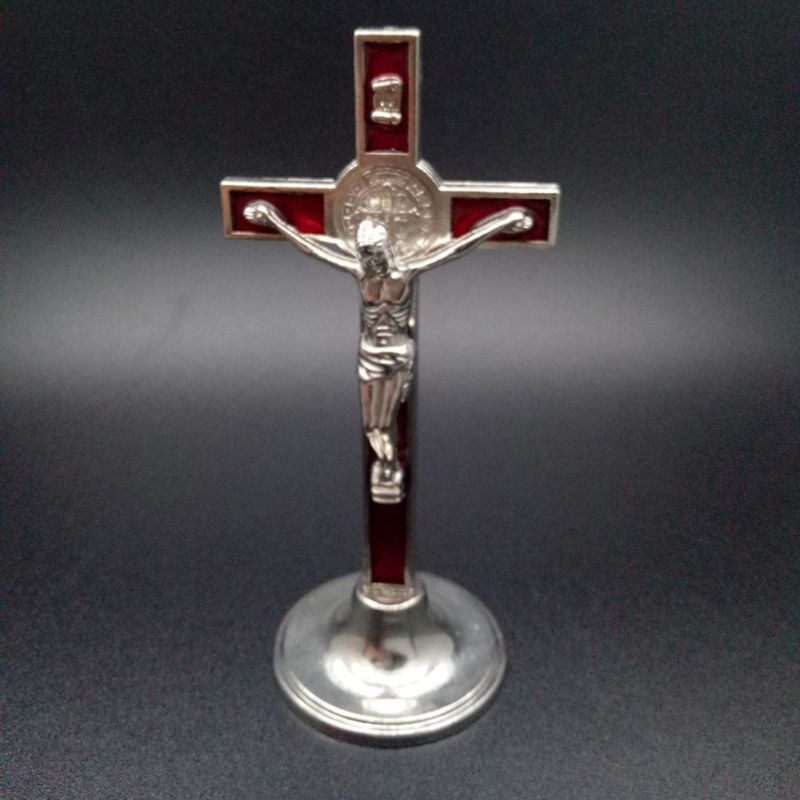 Crucifixion Statue of Christ Catholic Jesus Statue Picture Car Home Chapel Decor