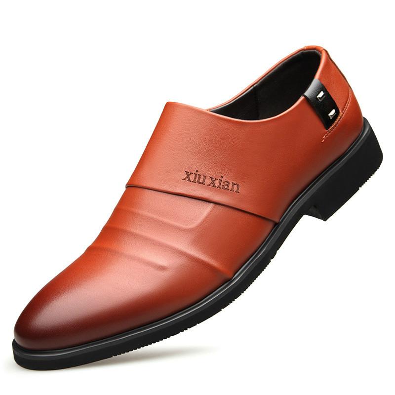 Slip-on Men Dress Shoes PU Leather Wedding Party Bridegroom Fashion Elegant Formal Orange Black Oxford
Slip-on Men Dress Shoes PU Leather Wedding Party Bridegroom Fashion Elegant Formal Orange Black Oxford