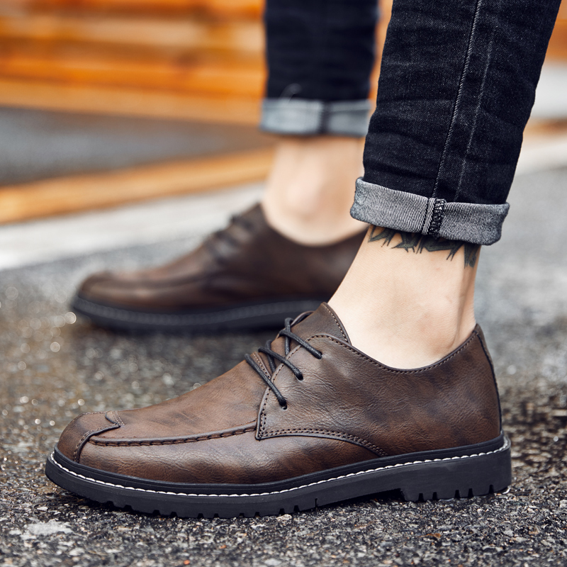 2021 High Quality Mens Dress Shoes Formal Business Leather Shoe Korean Trendy British Style Black Brown Khaki Eur 38-44 Code 66-1717
2021 High Quality Mens Dress Shoes Formal Business Leather Shoe Korean Trendy British Style Black Brown Khaki Eur 38-44 Code 66-1717