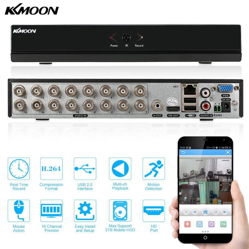 KKmoon 1080P 16CH Hybrid NVR AHD TVI CVI DVR 5-in-1 Digital Video Recorder P2P Cloud Network Onvif Kits, Black;white
KKmoon 1080P 16CH Hybrid NVR AHD TVI CVI DVR 5-in-1 Digital Video Recorder P2P Cloud Network Onvif Kits, Black;white