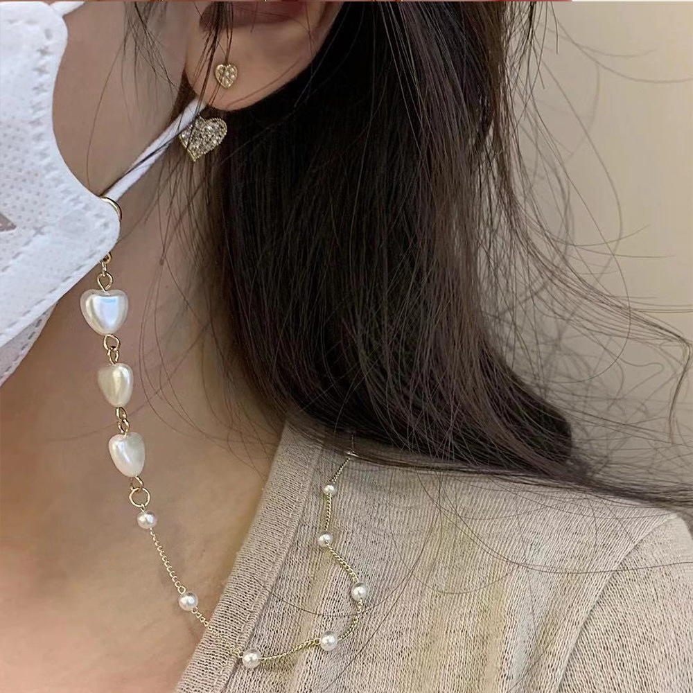 Mask Lanyard Fashion Heart Shape Eye Glasses Anti-loss Ear Holder Rope Masks Hanging Rope Safety Chain Holder Face Mask Straps Hang On Neck
Mask Lanyard Fashion Heart Shape Eye Glasses Anti-loss Ear Holder Rope Masks Hanging Rope Safety Chain Holder Face Mask Straps Hang On Neck