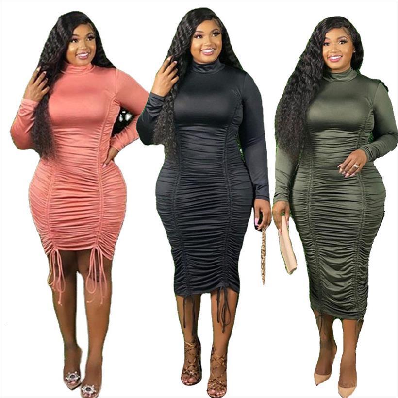 fall long sleeve elegant women dress turtleneck high waist draped satin stacked plus size wholesale dropshipping, Black;gray
fall long sleeve elegant women dress turtleneck high waist draped satin stacked plus size wholesale dropshipping, Black;gray