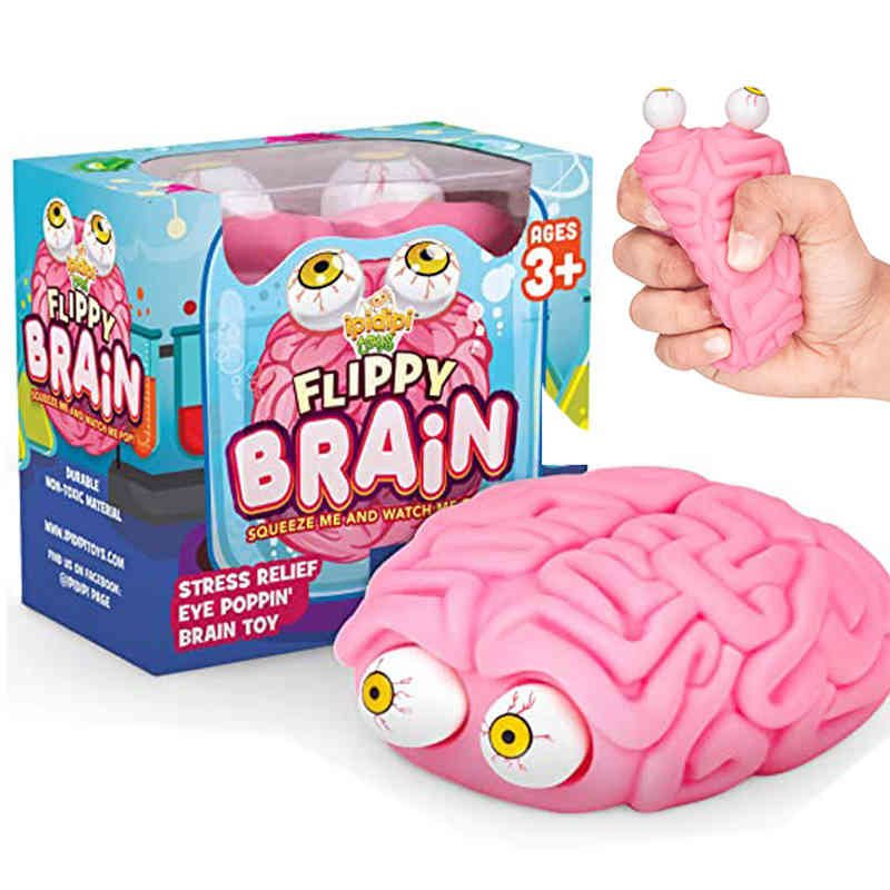 Pop It Squeeze Fidget Toys Brain Squishy Eye Popping Stress Relief Sensory Adhd Autism for Kids Birthdays Gifts Q0423
Pop It Squeeze Fidget Toys Brain Squishy Eye Popping Stress Relief Sensory Adhd Autism for Kids Birthdays Gifts Q0423