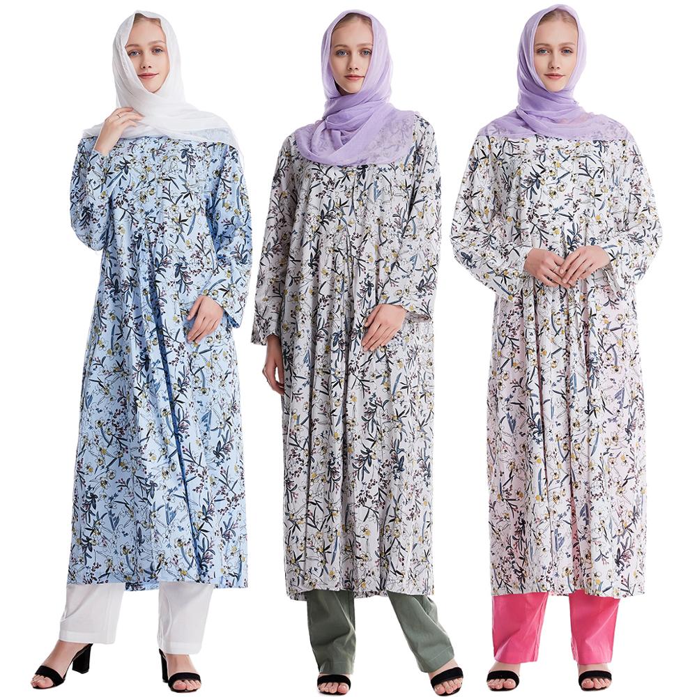 2 Pieces Set Muslim Women Long Dress and Pant Islamic Islamic Prayer Garment Sets Long Sleeve Blouse Print Maxi Hijab Abaya Robe
2 Pieces Set Muslim Women Long Dress and Pant Islamic Islamic Prayer Garment Sets Long Sleeve Blouse Print Maxi Hijab Abaya Robe